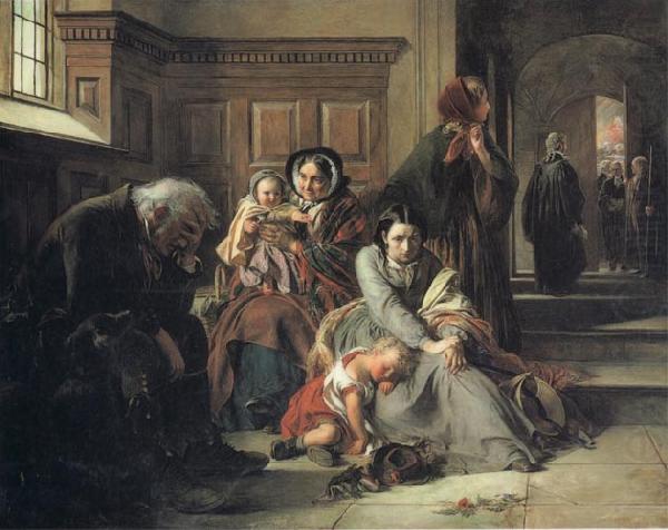 Waiting for the Verdict, Abraham Solomon